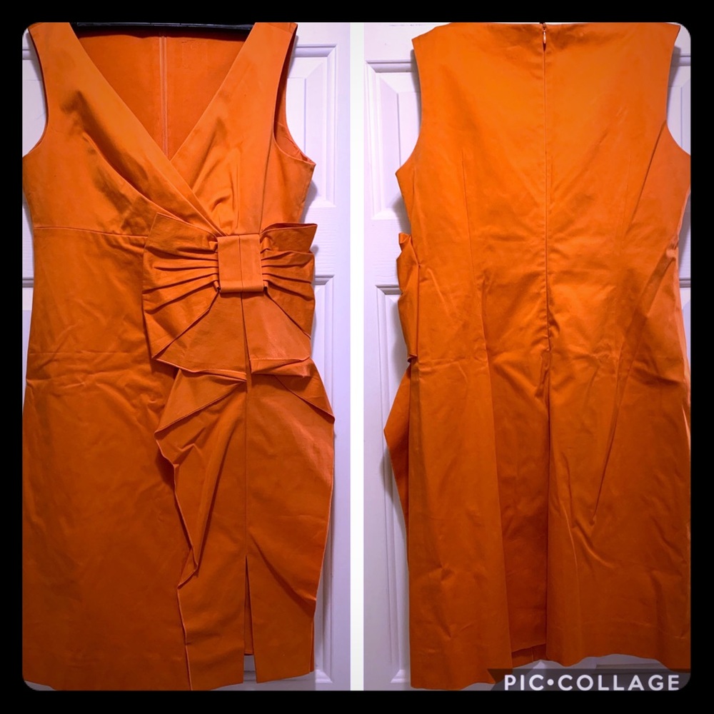 Valentino sleeveless dress with bow